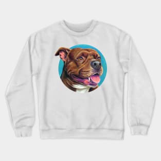 Staffordshire Bull Terrrier Crewneck Sweatshirt